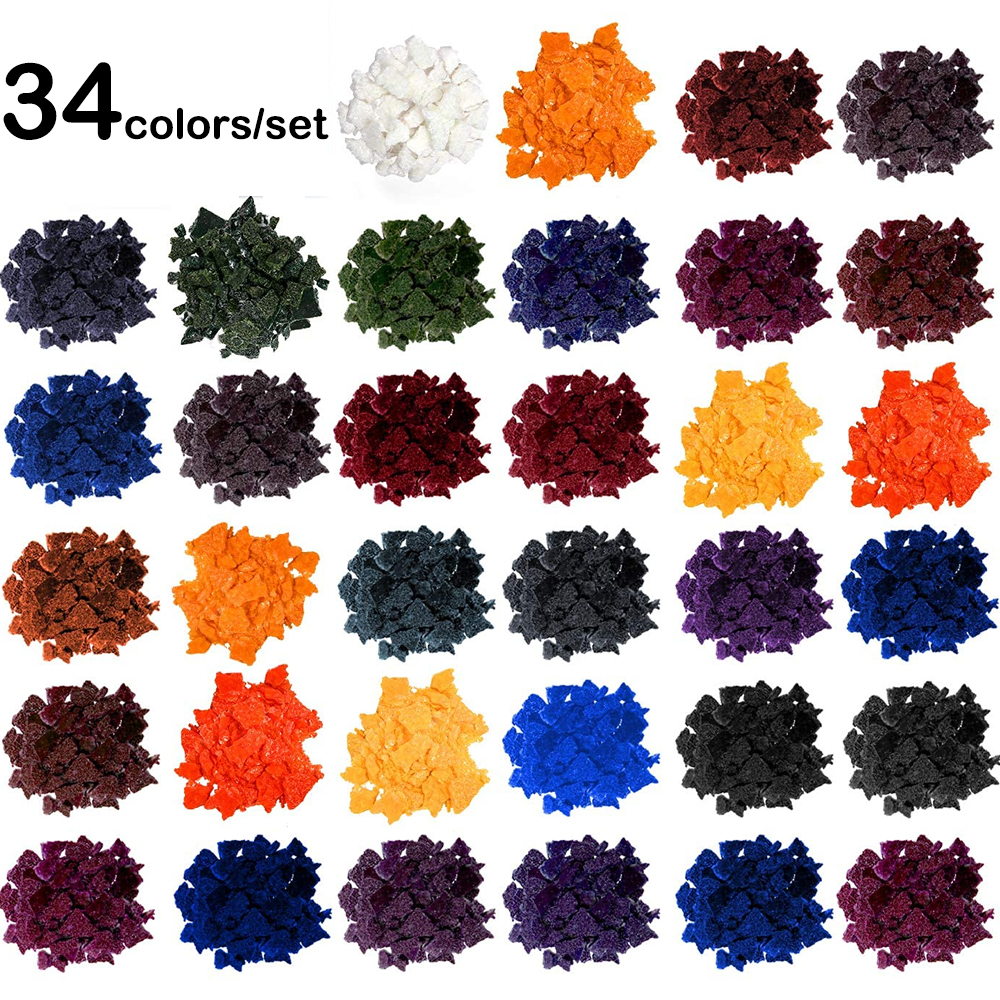 Candle Dye Chip - 34colors/set Candle Dye Chips DIY Candle