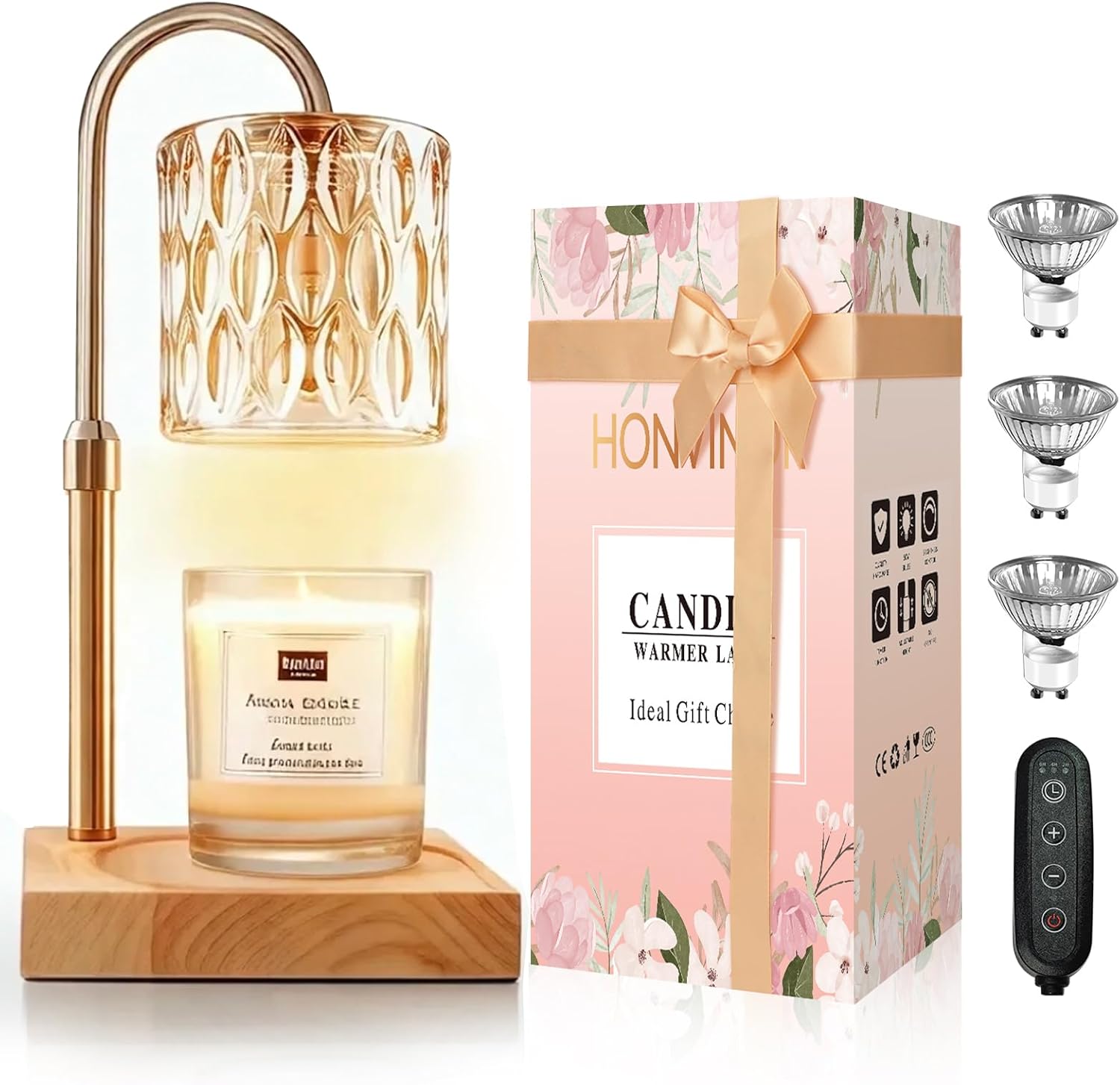 Candle Making Jug - Adjustable Candle Warmer Lamp with Timer