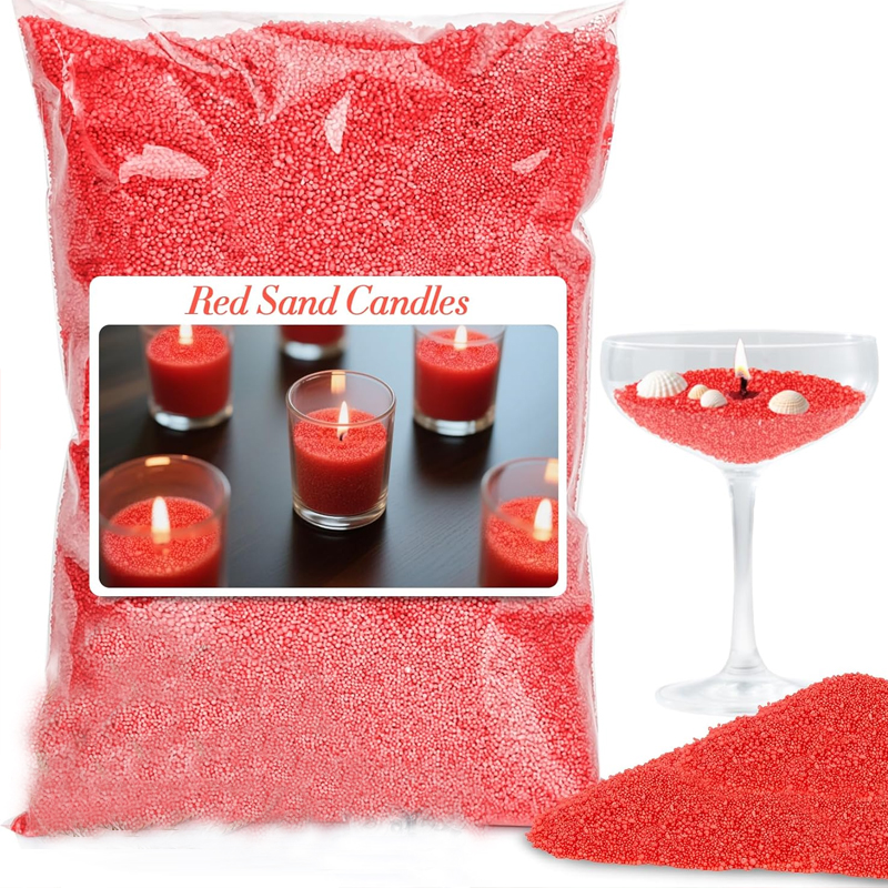Candle Making Wax Melter - 100G Green White Red Sand Pearled