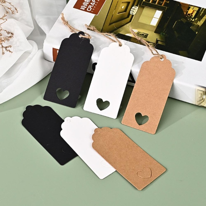 Candle Warning Label - 100Pcs Kraft Paper Tags Handmade with