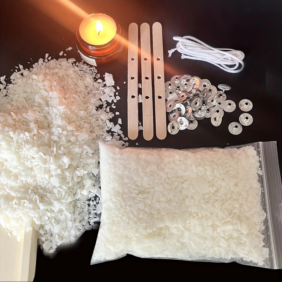 Candle Making Soy Wax - Candle Making Kits 100G Soy Wax