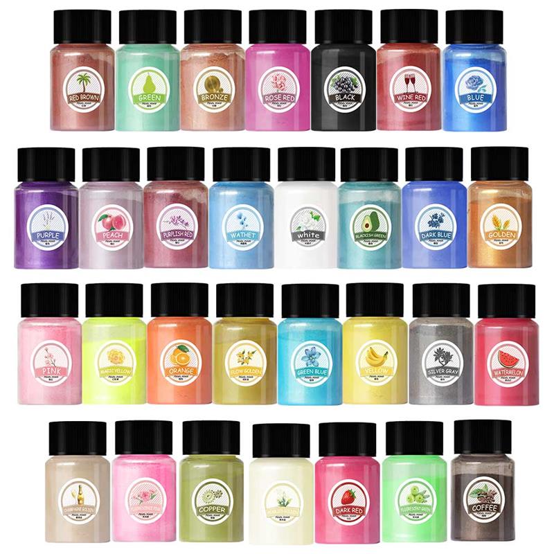 Candle Dye Chip - 10g Pearlescent Powder Resin Pigment Dye