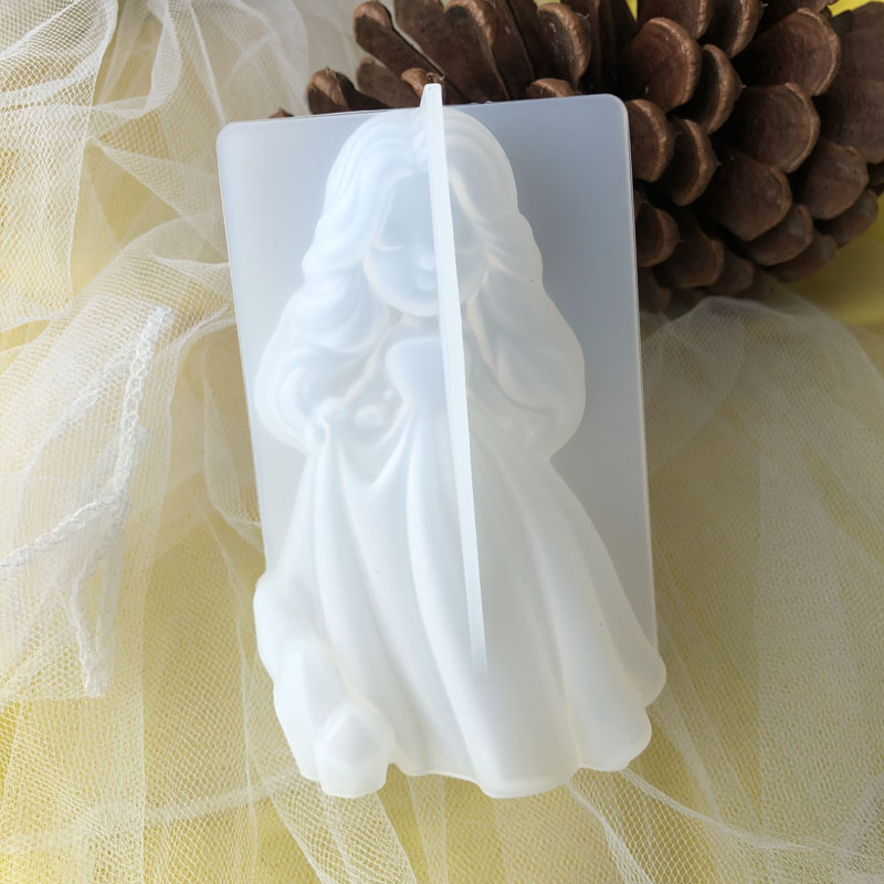 3D Cute Princess Silicone Cand – обзор и цена Candle Making Supplies Wholesale