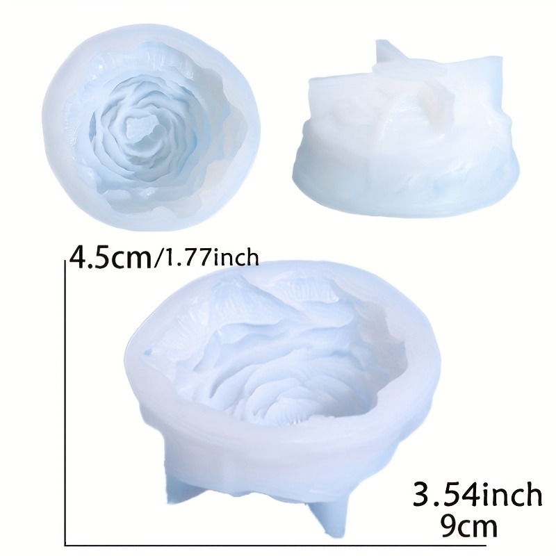 1pc Flower Shape Candles Makin – обзор и цена Soy Wax Pillar Blend