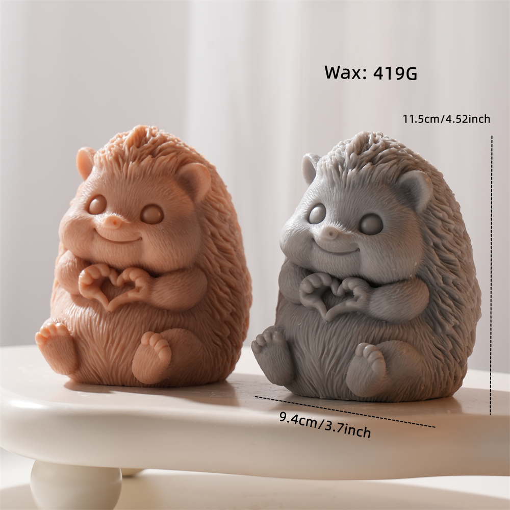 Home Decors Cute Hedgehog Cand – обзор и цена Candle Making Soy Wax