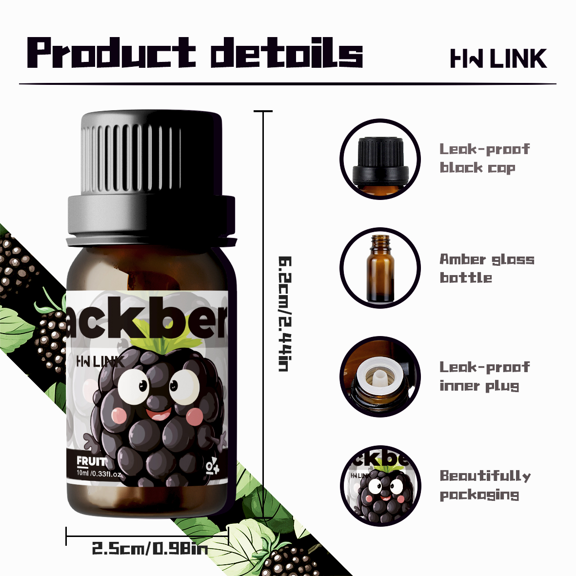 Blackberry Essential Oil Black – обзор и цена Candle Making Fragrance Oils