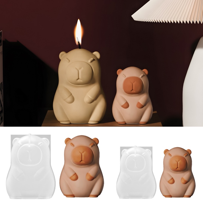 Capybara Pudding Baking Silico – обзор и цена Candle Making Things