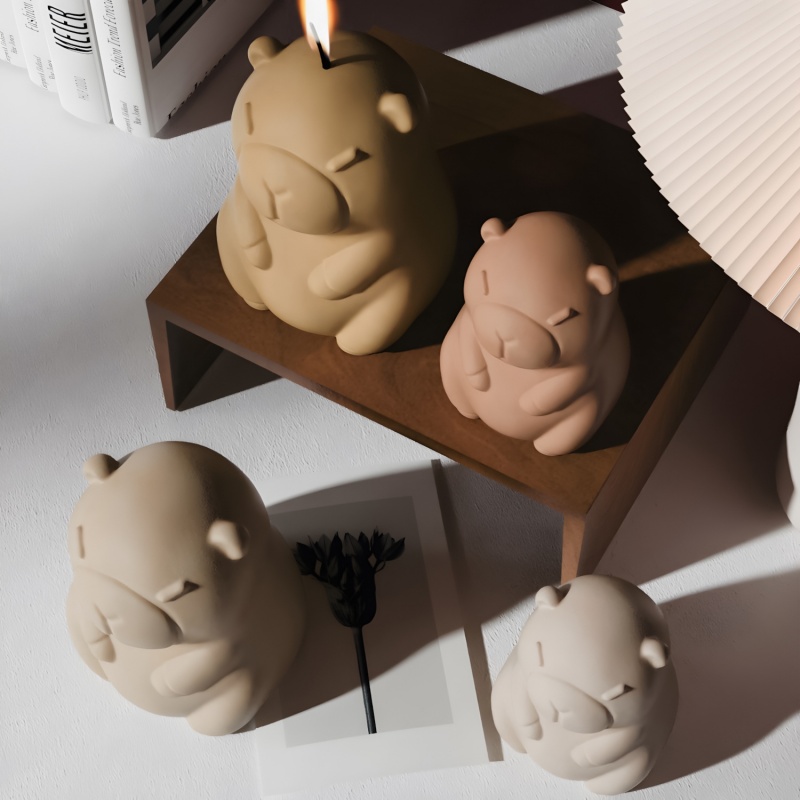 Capybara Pudding Baking Silico – обзор и цена Candle Making Things