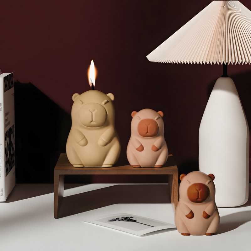 Capybara Pudding Baking Silico – обзор и цена Candle Making Things