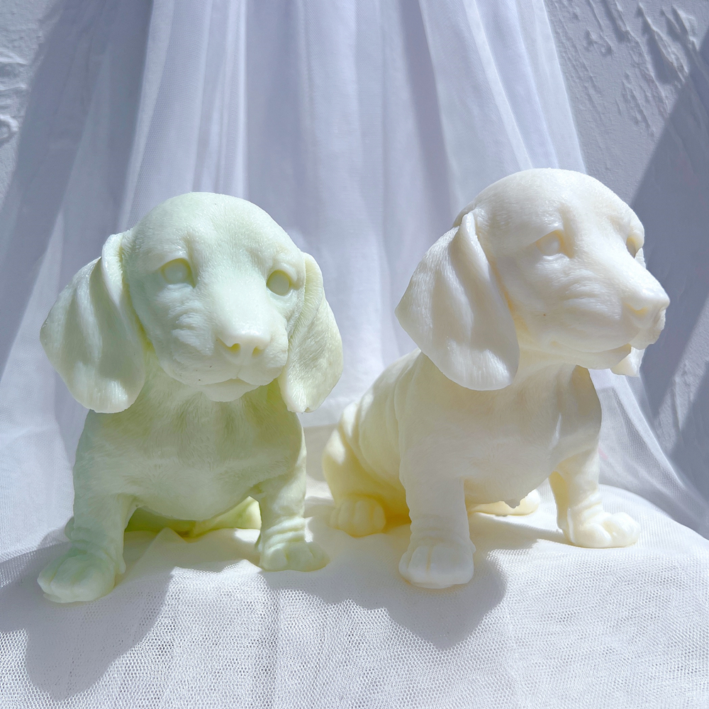 3D Animal Puppy Soy Wax Molds  – обзор и цена Candle Making Soy Wax