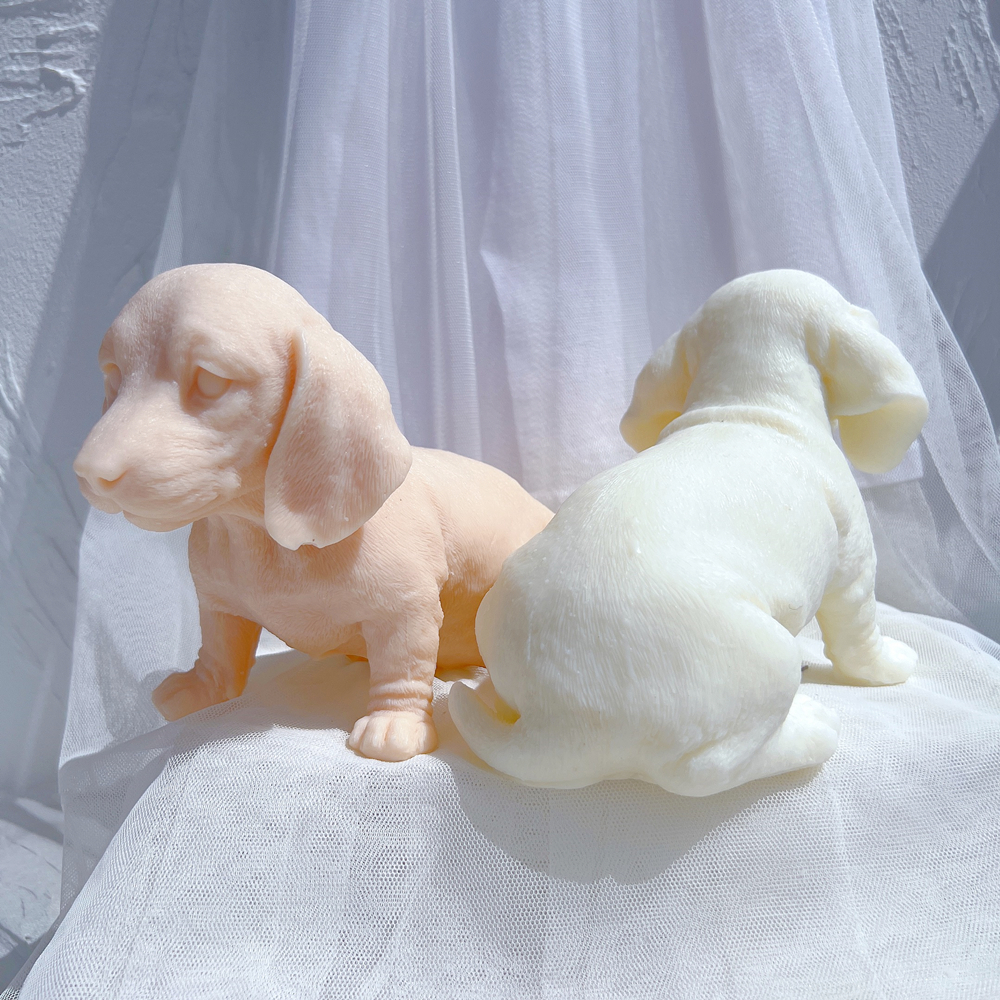 3D Animal Puppy Soy Wax Molds  – обзор и цена Candle Making Soy Wax