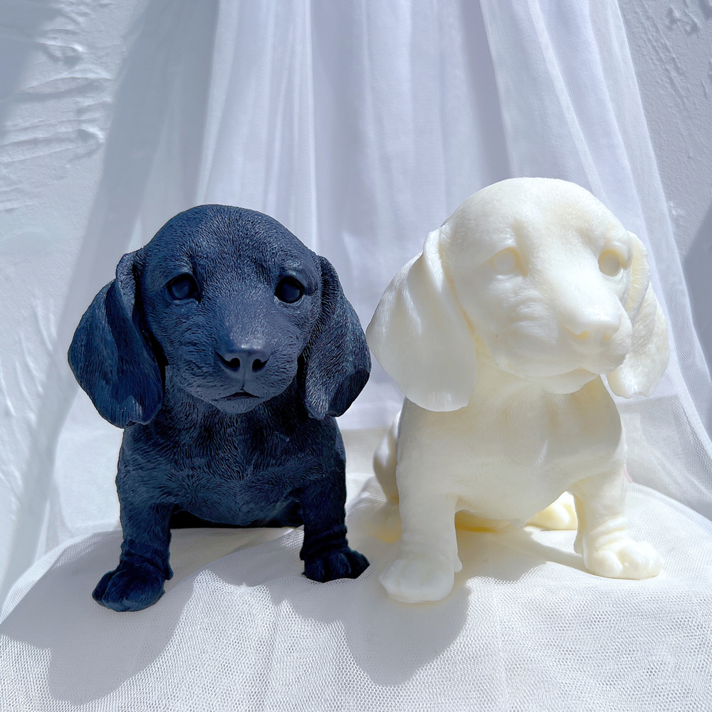 3D Animal Puppy Soy Wax Molds  – обзор и цена Candle Making Soy Wax