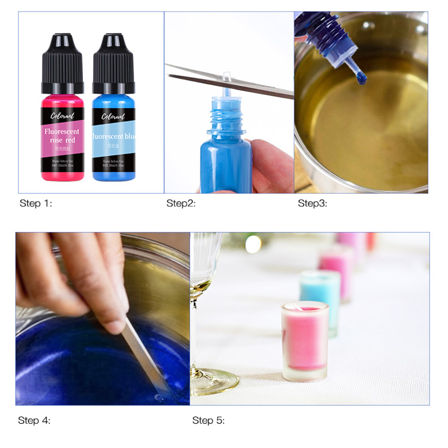 30 Colors Candle Dyes Pigment  – обзор и цена Candle Dye Chip