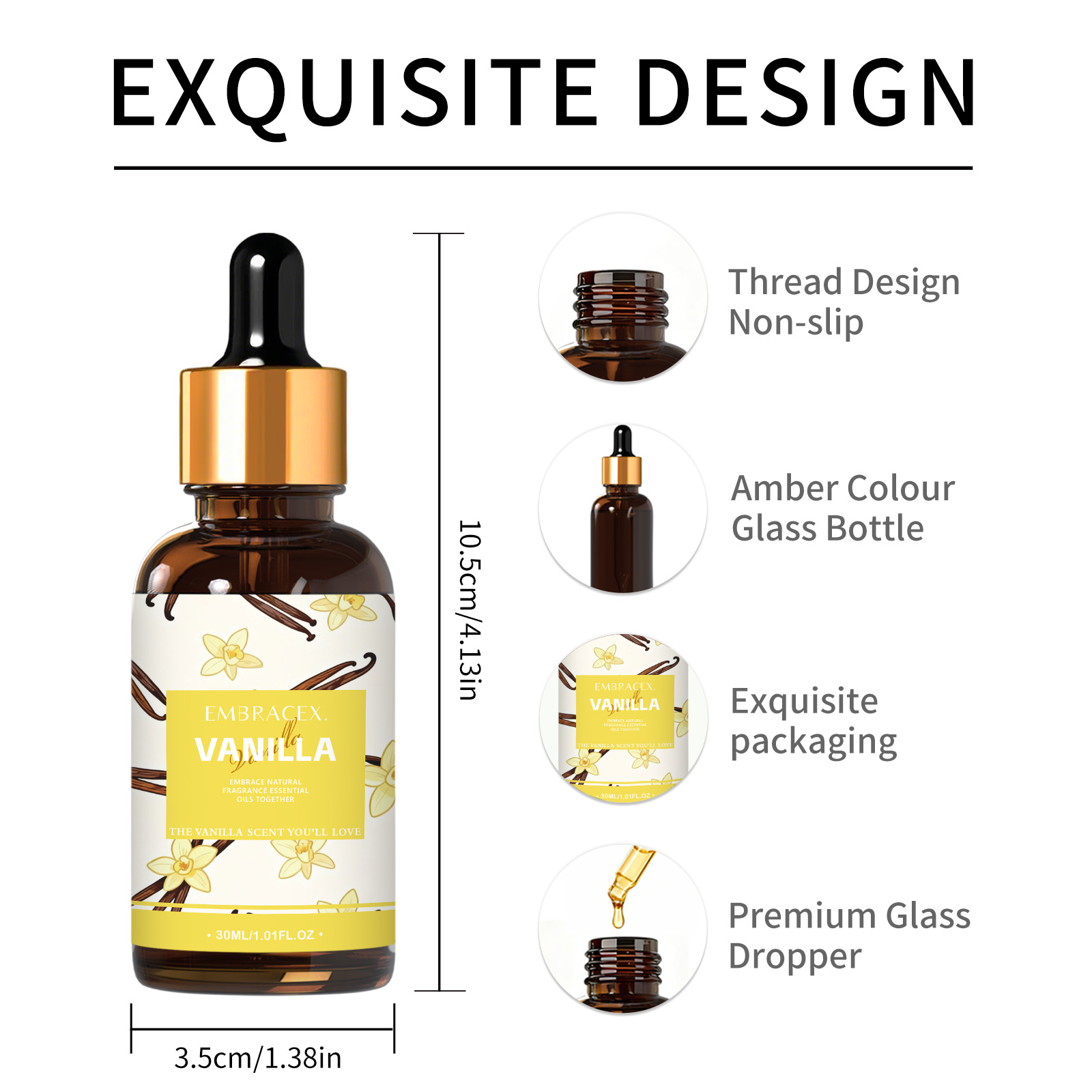 30ml Vanilla Essential Oil Per – обзор и цена Candle Making Fragrance Oils