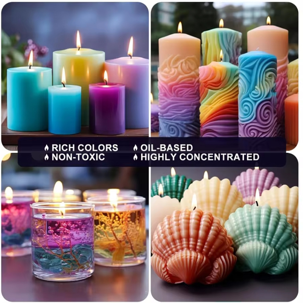 Candle Dye 24colors 10ml Liqui – обзор и цена Candle Dye Chip