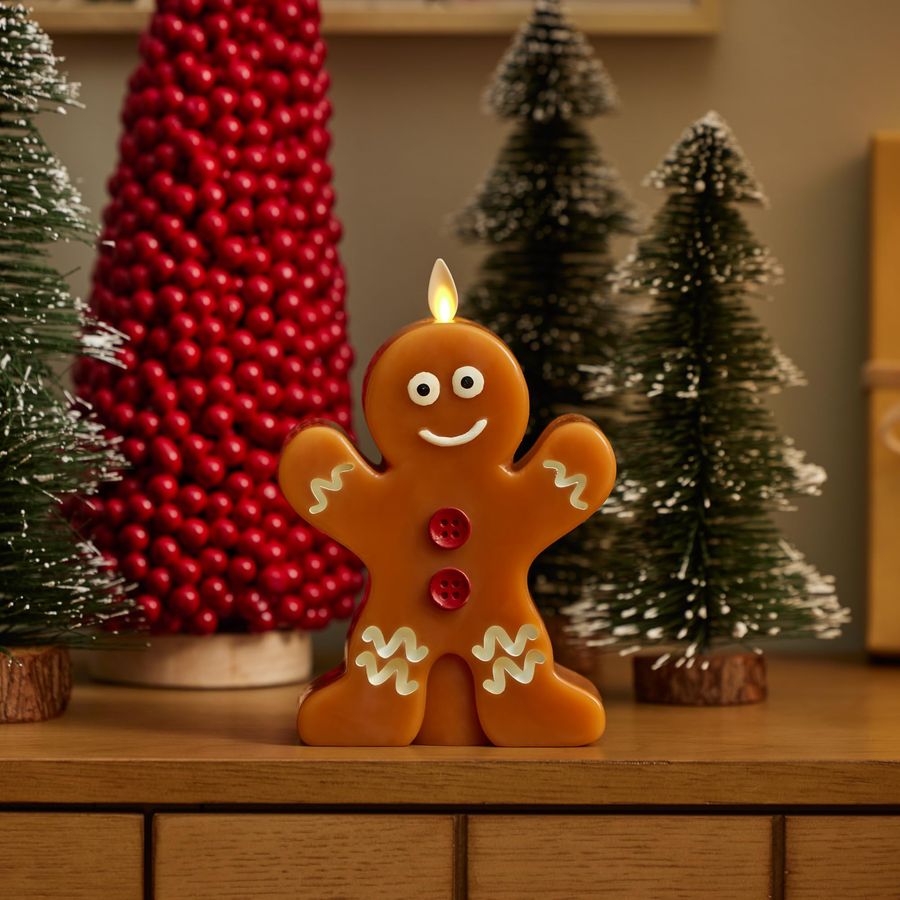 Flameless Festive Decor Ginger – обзор и цена Candle X
