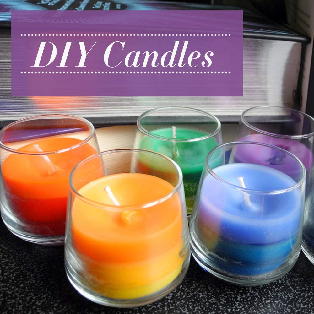 34colors/set Candle Dye Chips  – обзор и цена Candle Dye Chip