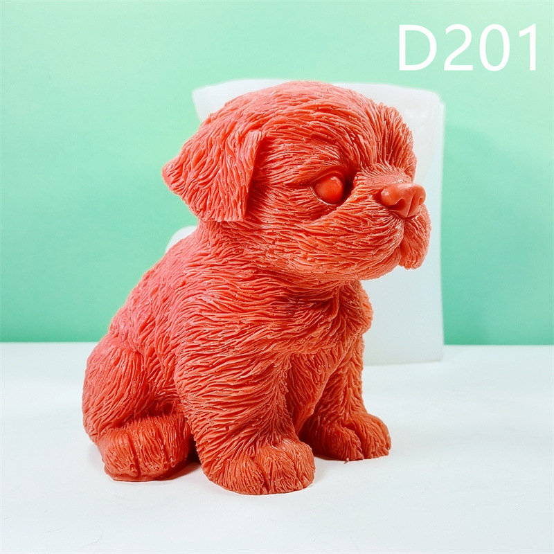 Large Dog Teddy Candle Silicon – обзор и цена Soy Wax Pillar Blend