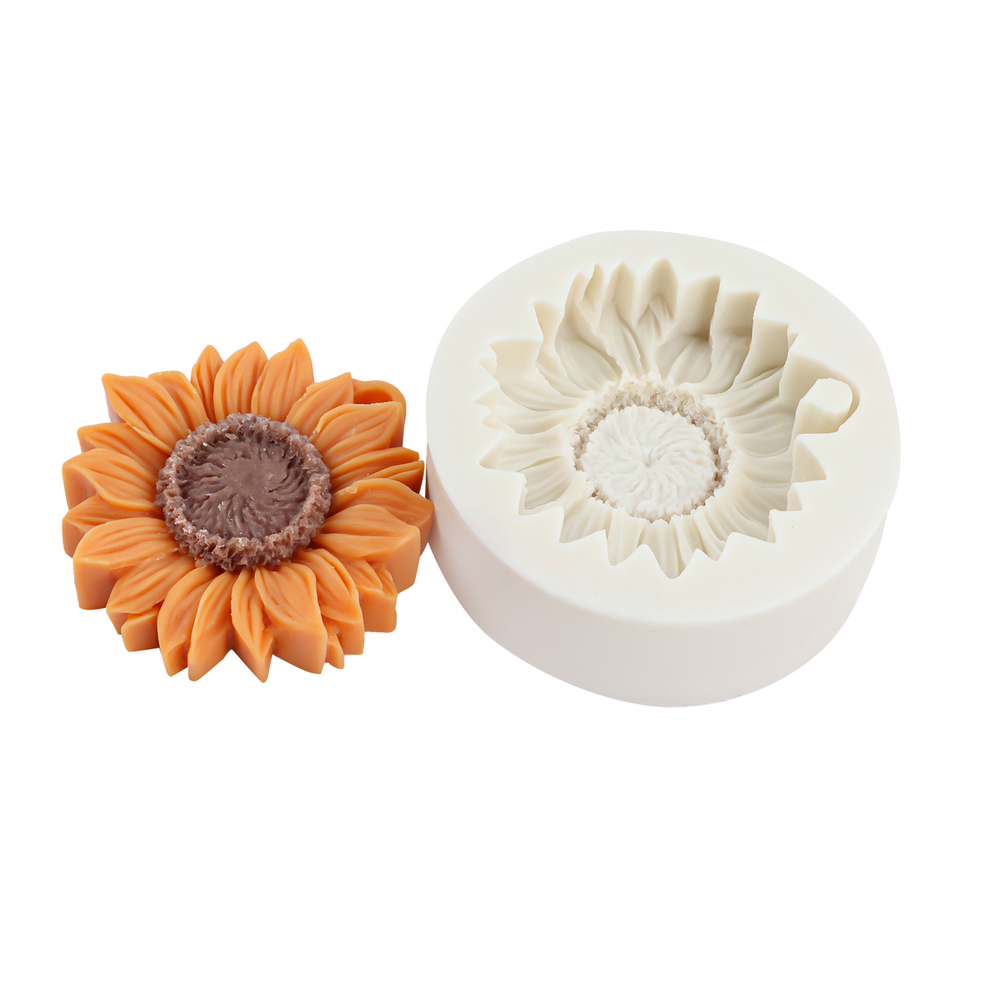 3D Sunflower Candle Mold Silic – обзор и цена Candle Making Supplies Wholesale