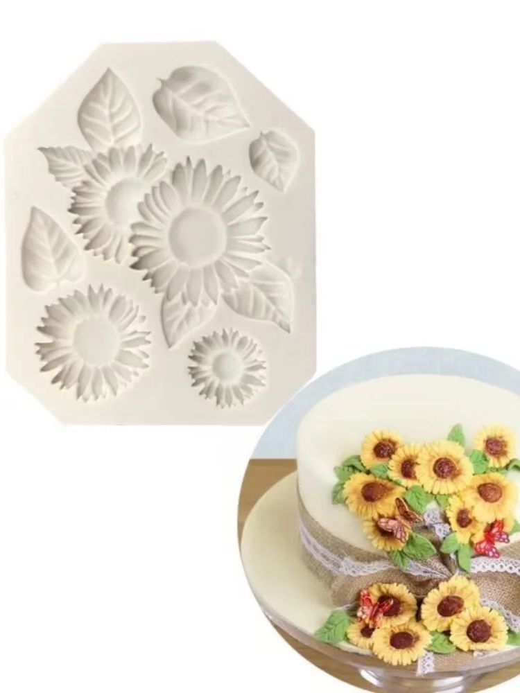 3D Sunflower Candle Mold Silic – обзор и цена Candle Making Supplies Wholesale