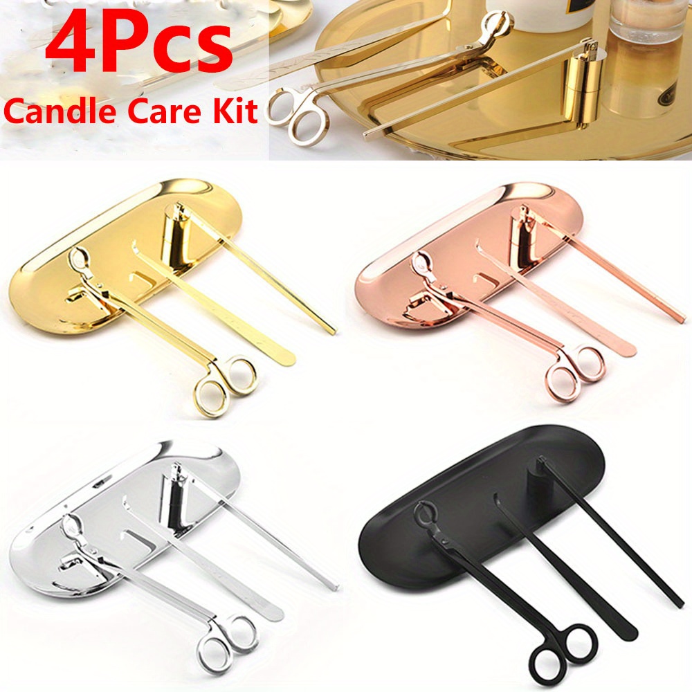 4pcs/set Luxury Candle Care Ki – обзор и цена Candle Making Supplies Wholesale