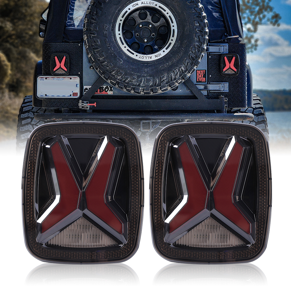 New Upgrade JEEP TJ Tail Lamp  – обзор и цена Candle X