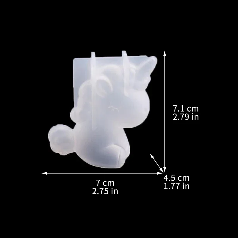 3D Geometric Silicone Unicorn  – обзор и цена Candle Making Supplies Wholesale