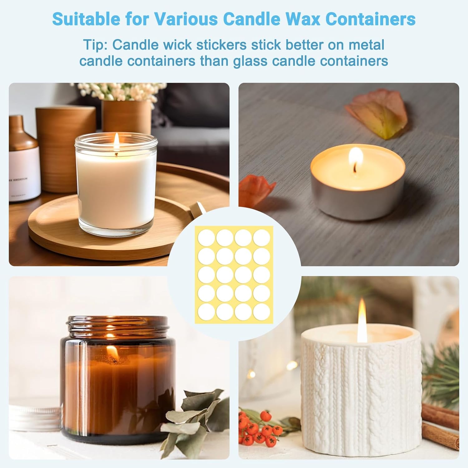 400PCS/100PCS Candle Wick Stic – обзор и цена Candle Warning Label