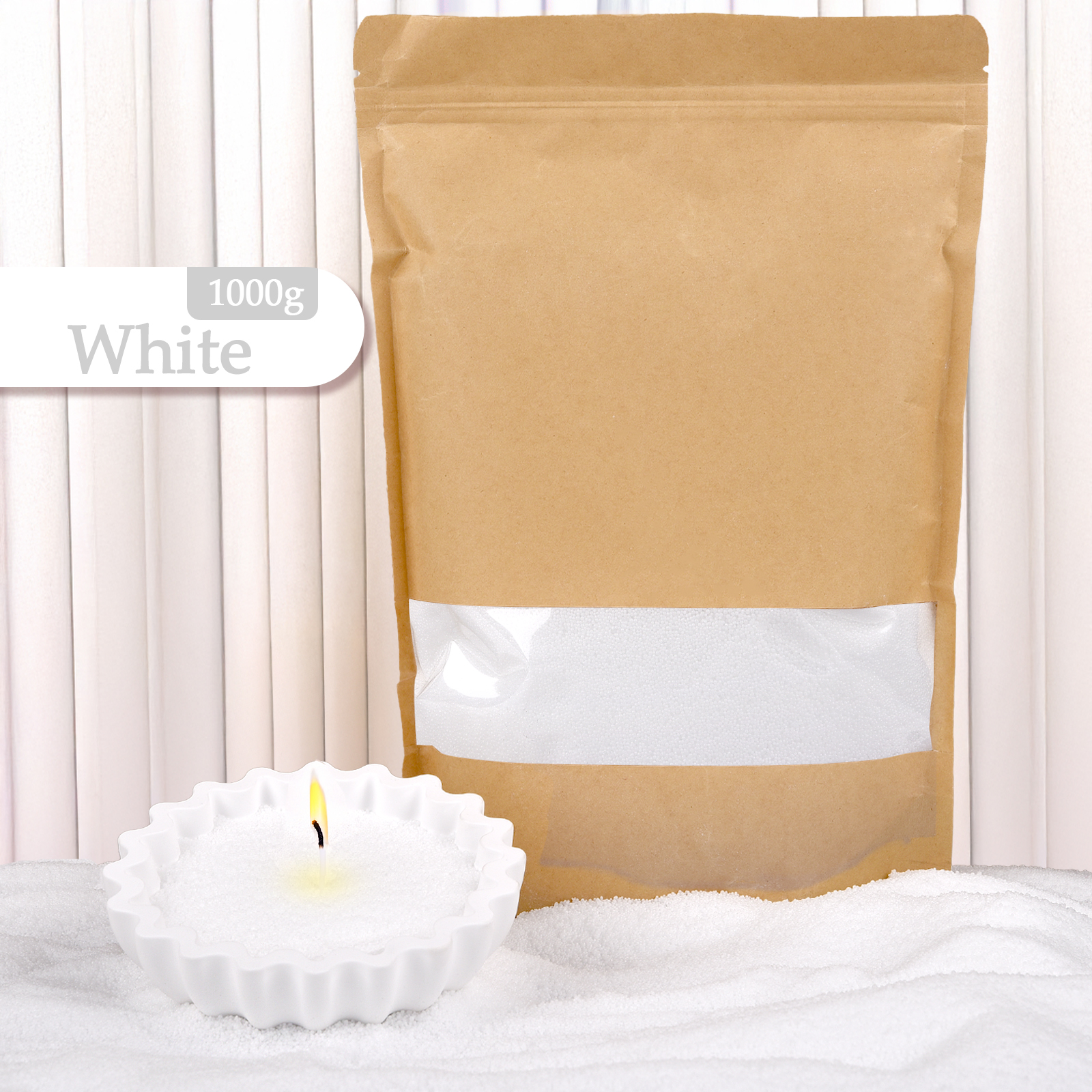500g-1kg Sand Wax Ice Flower W – обзор и цена Candle Making Material Wholesale