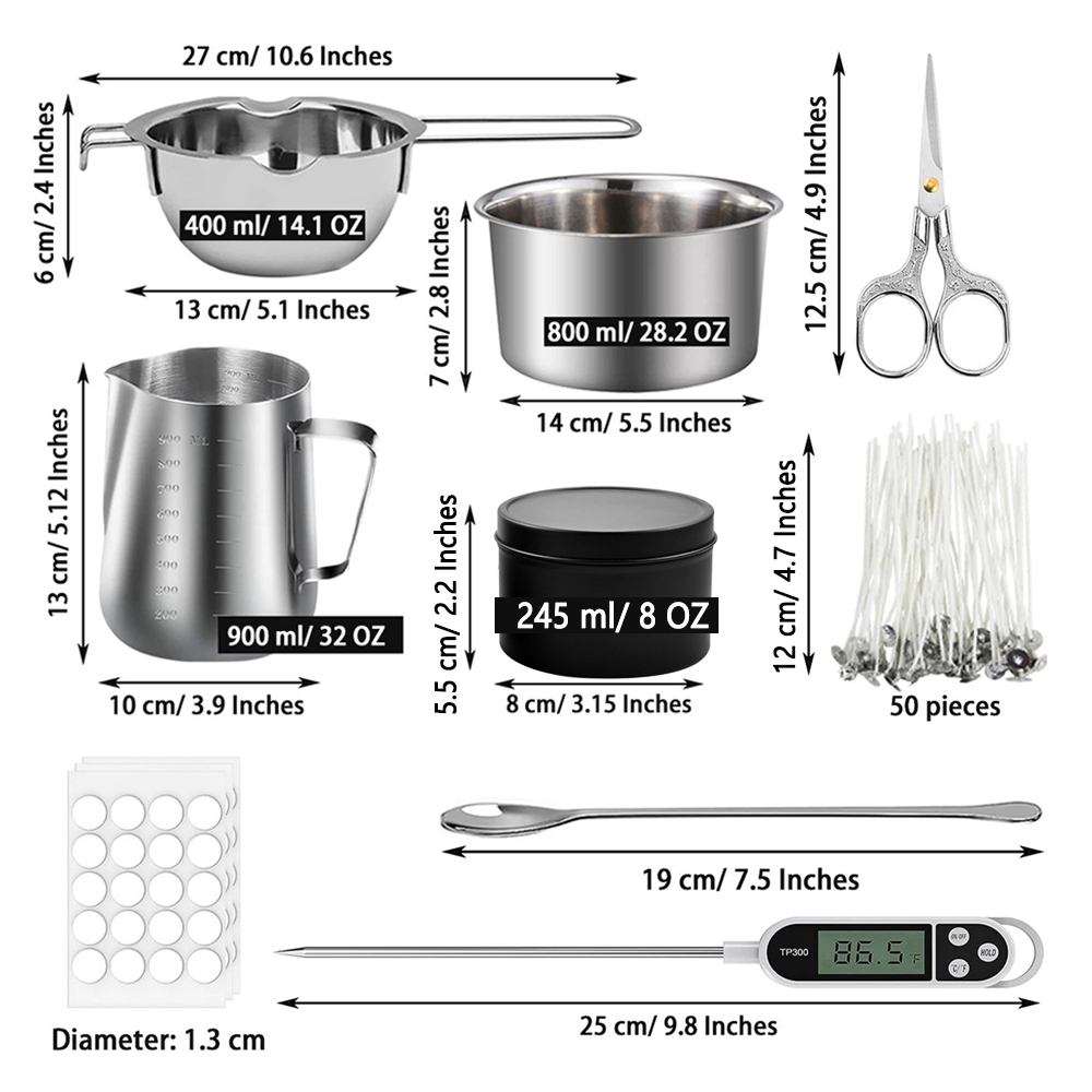 Glintmos DIY Candle Making Kit – обзор и цена Candle Making Jug