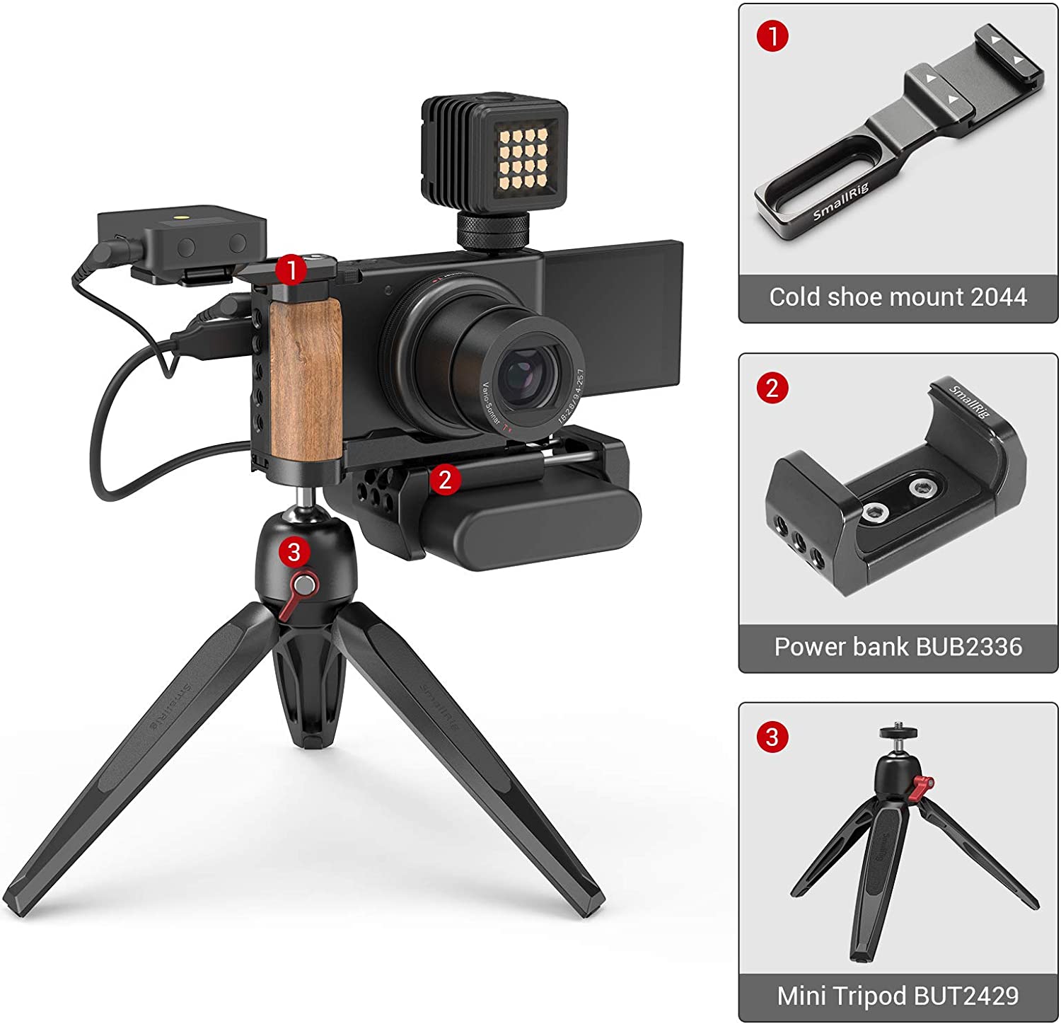 SmallRig for ZV1 Camera Vlog R – обзор и цена Candle X