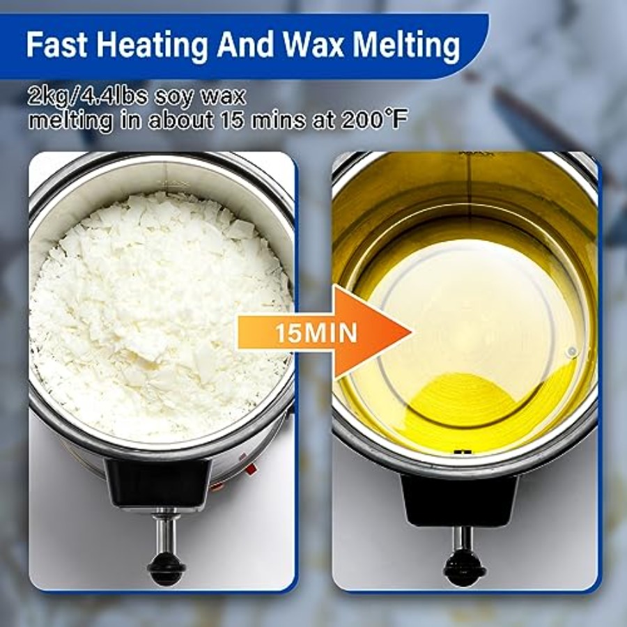Electric Non-Stick Candle Wax  – обзор и цена Candle Making Soy Wax