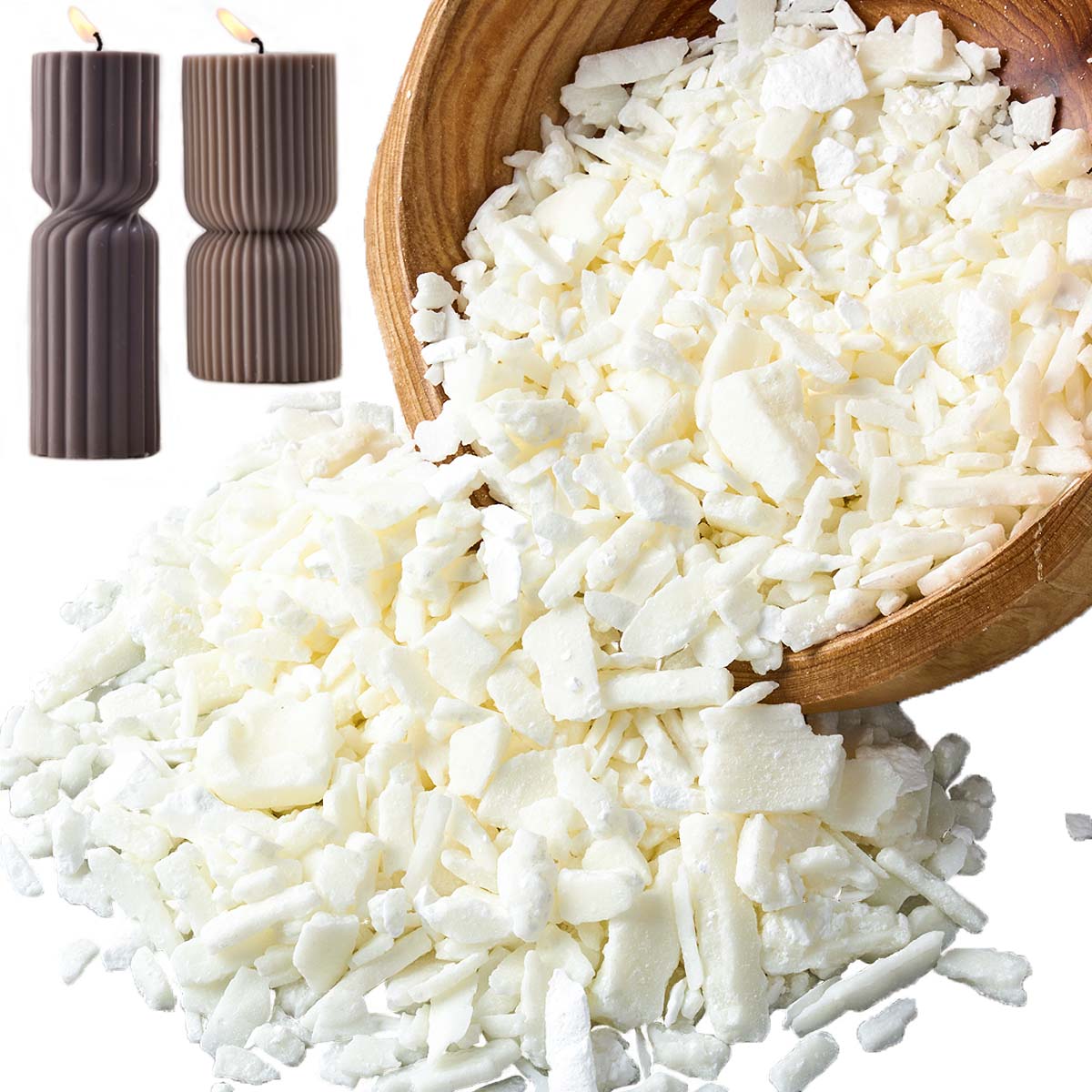 1 Pounds Pure White Soy Wax Fo – обзор и цена Soy Wax Pillar Blend