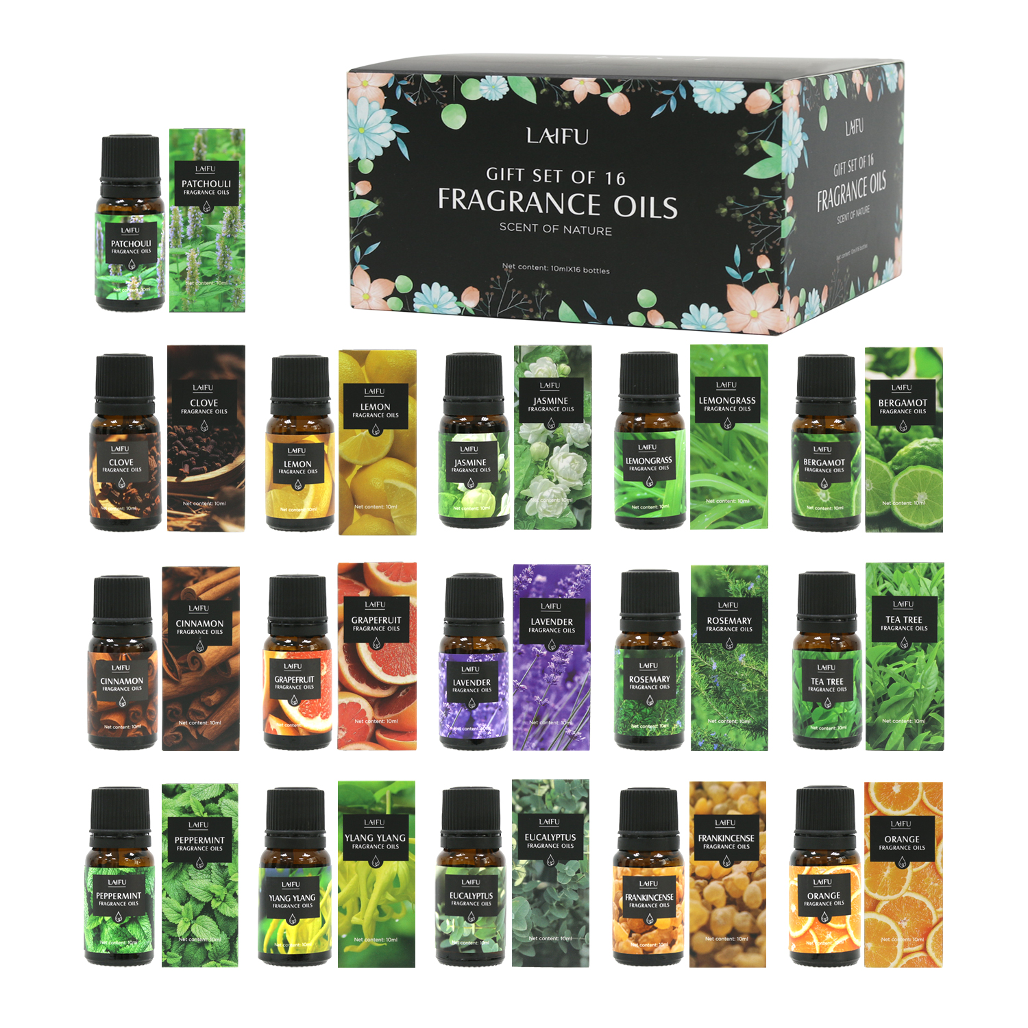 16x10ml Essential Oils Set for – обзор и цена Candle Making Fragrance Oils