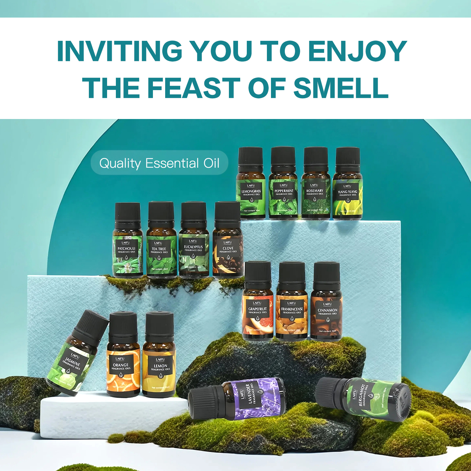 16x10ml Essential Oils Set for – обзор и цена Candle Making Fragrance Oils