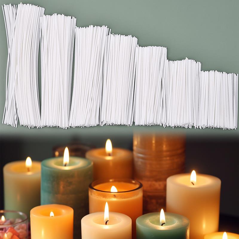 50/100Pcs Waxed Cotton Candle  – обзор и цена Soy Wax Pillar Blend