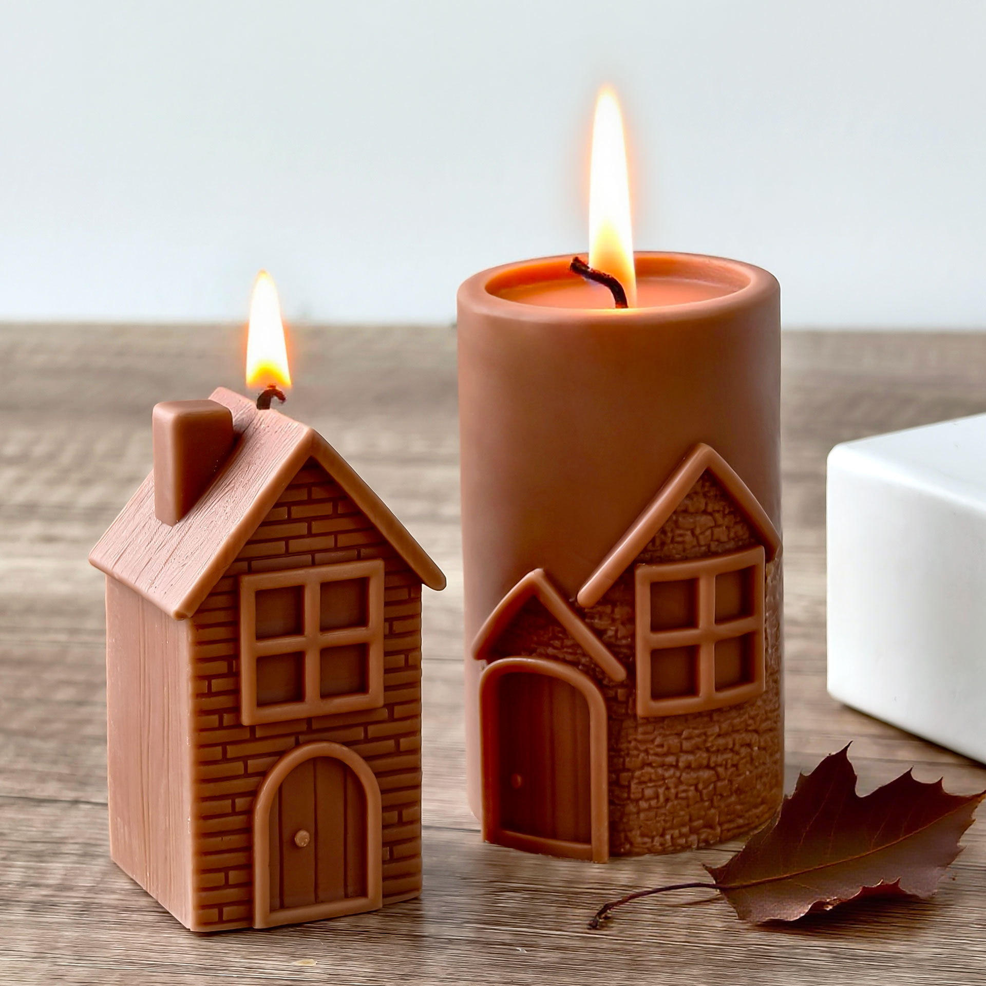DIY Chimney House Silicone Mol – обзор и цена Soy Wax Pillar Blend