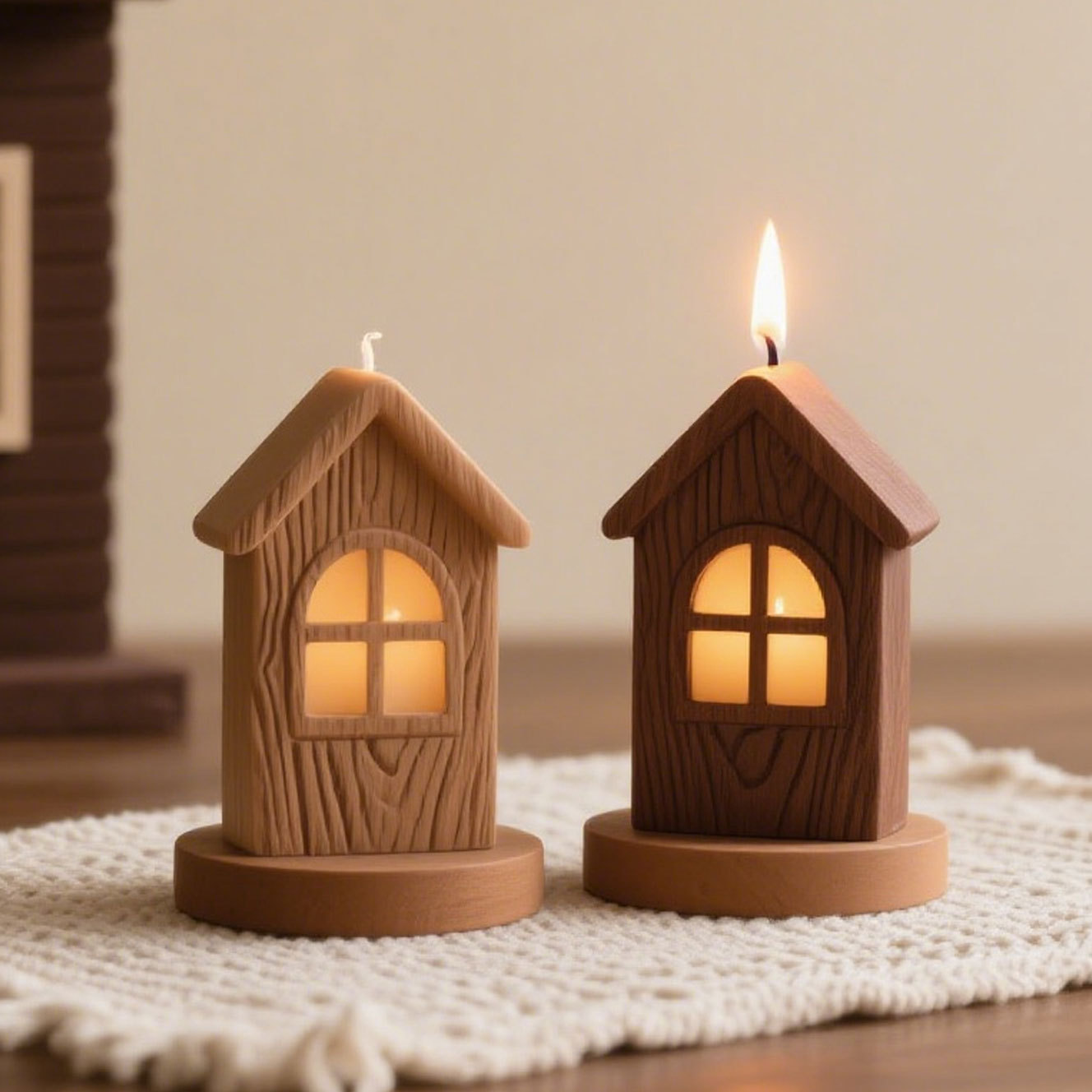DIY Chimney House Silicone Mol – обзор и цена Soy Wax Pillar Blend