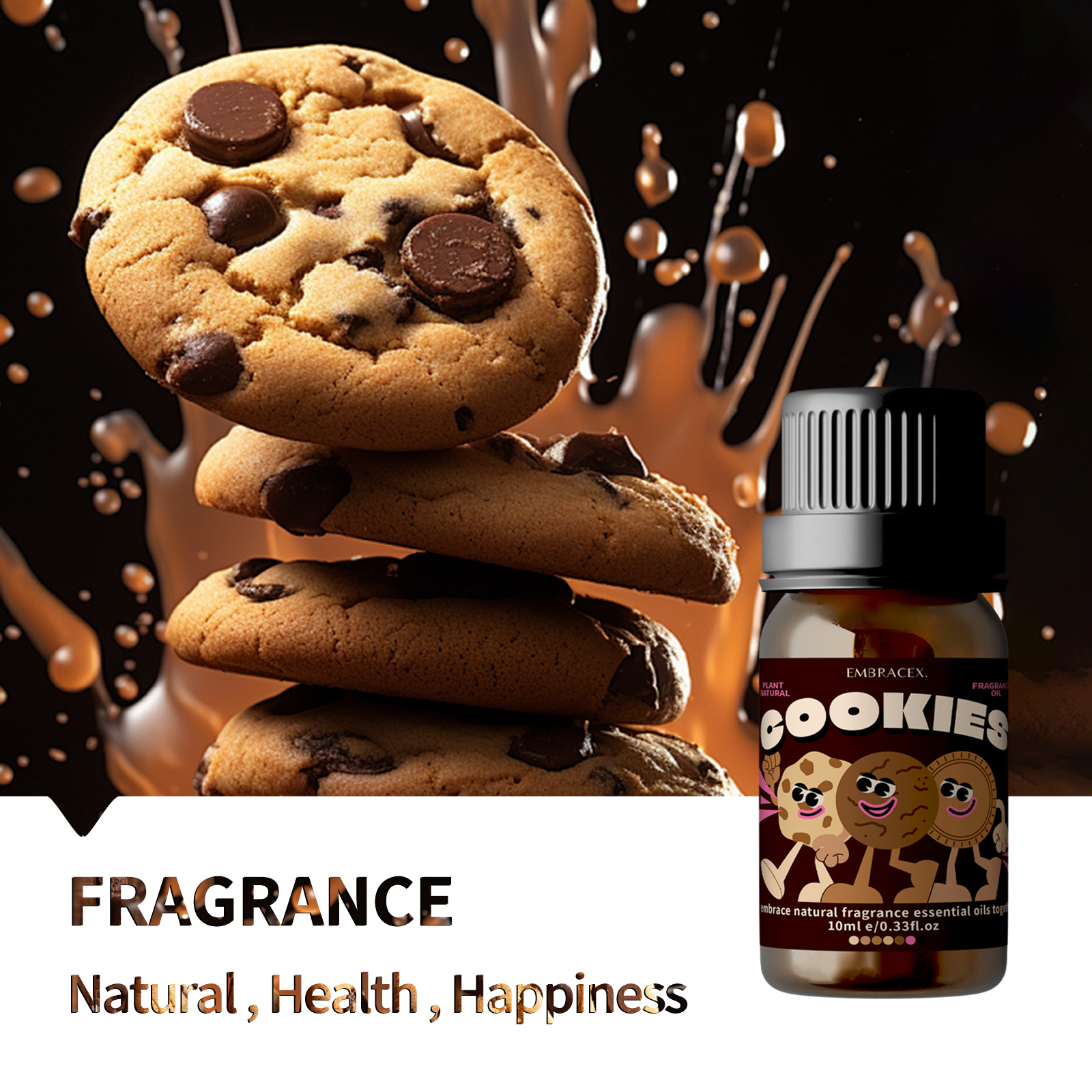 10ml Cookies Perfume Cookies F – обзор и цена Candle Making Fragrance Oils
