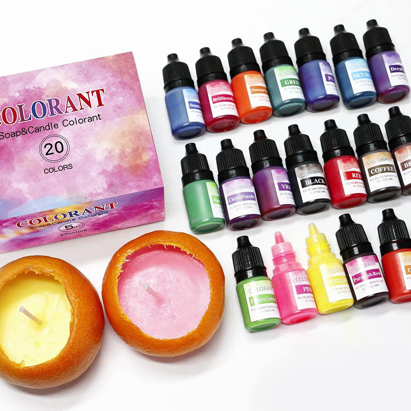 20 Colors Candle Dyes Pigment  – обзор и цена Candle Dye Chip