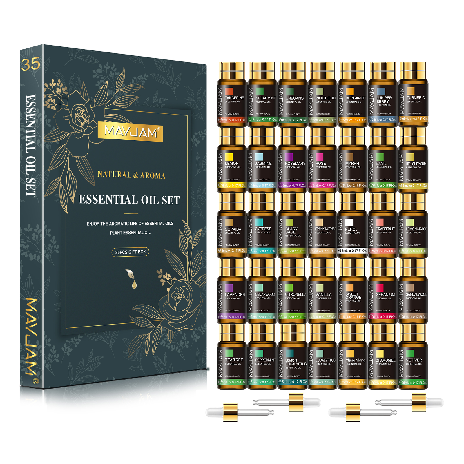 MAYJAM 35 Bottles Aromatherapy – обзор и цена Candle Making Fragrance Oils