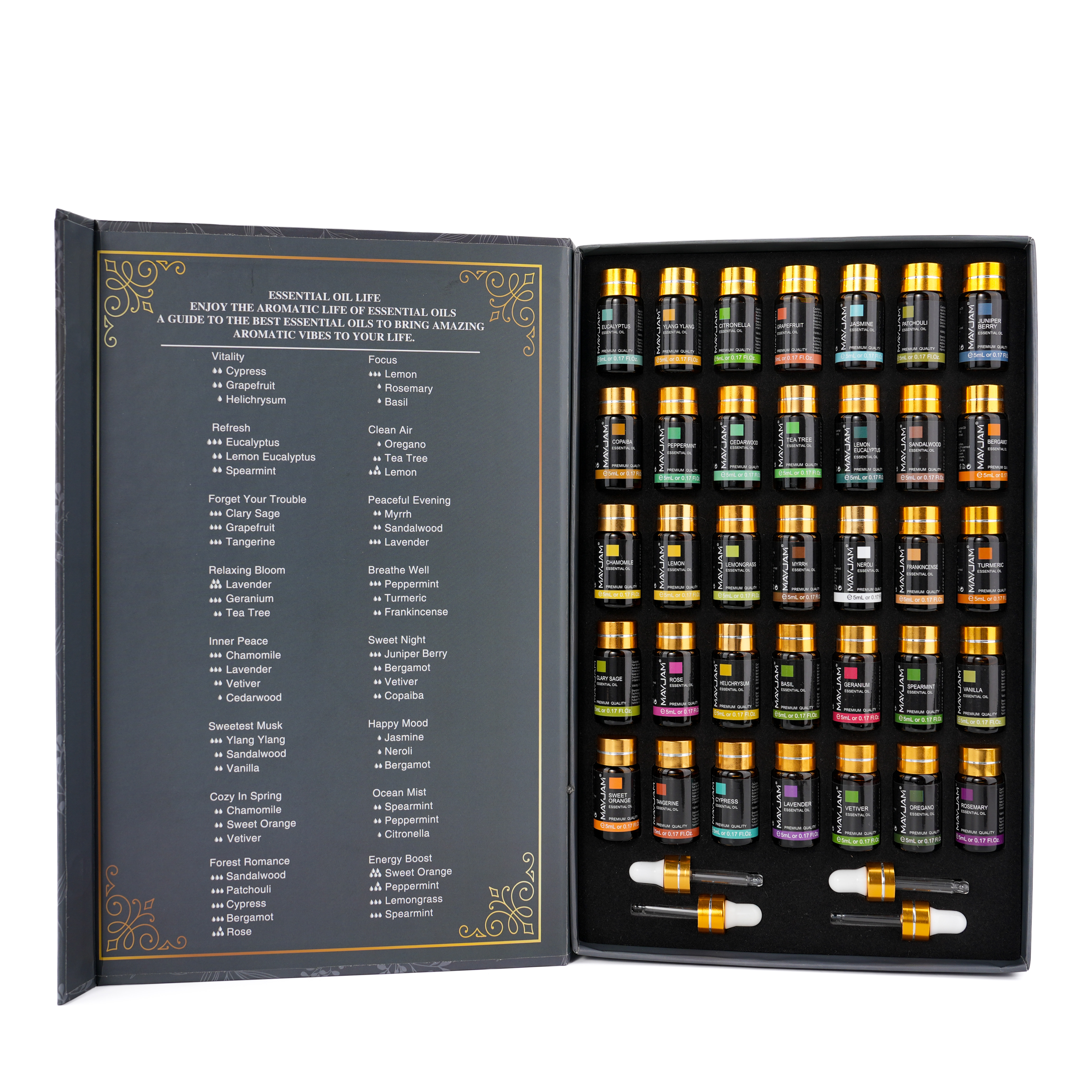 MAYJAM 35 Bottles Aromatherapy – обзор и цена Candle Making Fragrance Oils