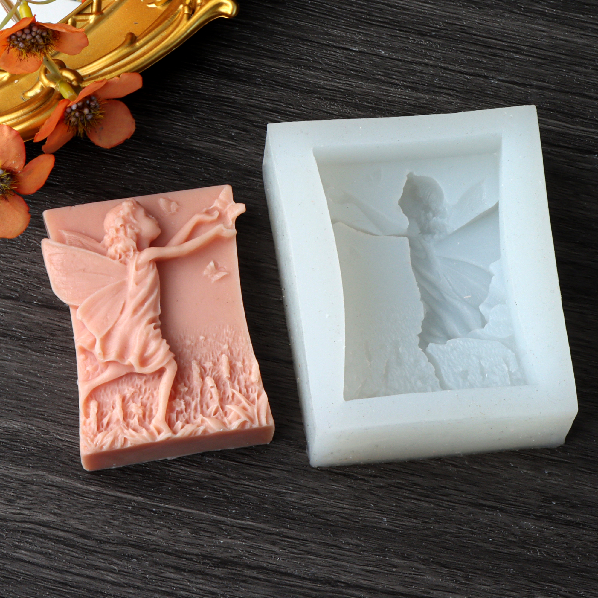 Flower Fairy Silicone Soap Mol – обзор и цена Candle Making Supplies Wholesale