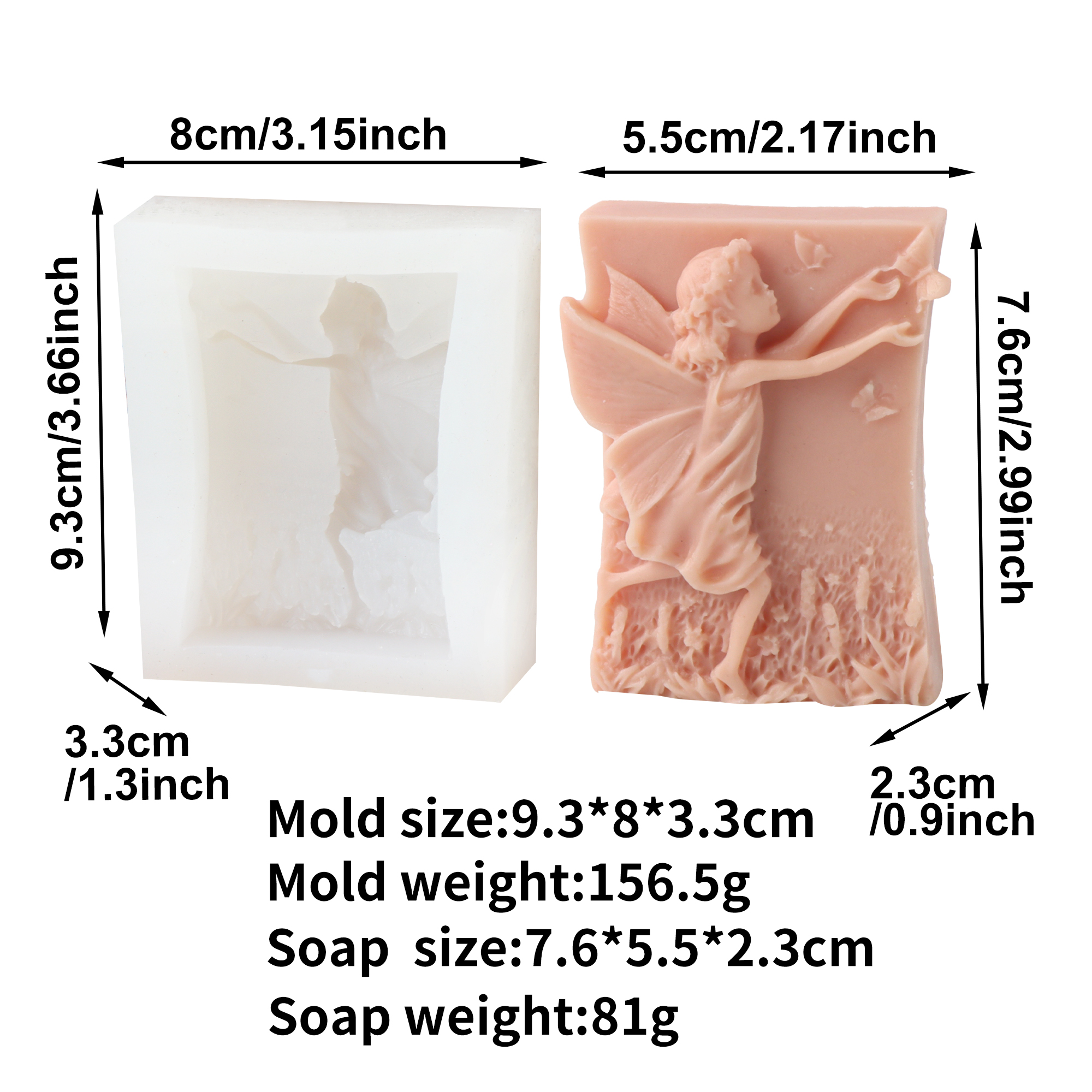 Flower Fairy Silicone Soap Mol – обзор и цена Candle Making Supplies Wholesale