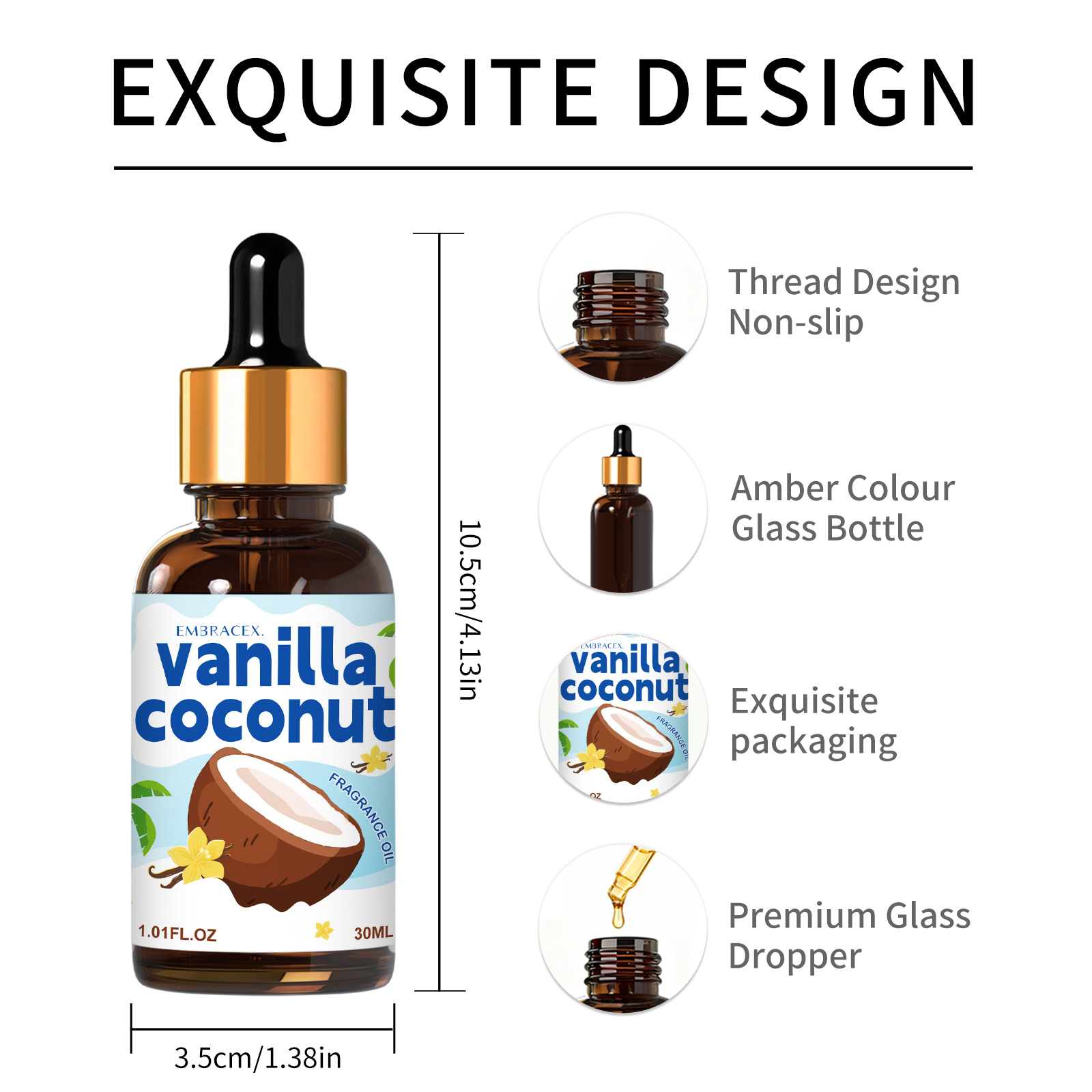 30ml Vanilla Coconut Essential – обзор и цена Candle Making Fragrance Oils
