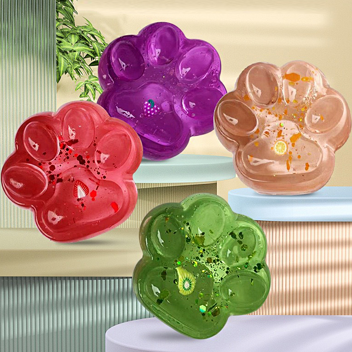 100G 7Colors Jelly Wax DIY Han – обзор и цена Candle Making Wax Melter