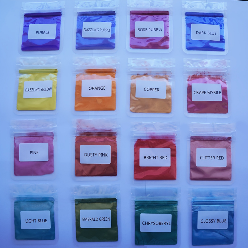 16Color Mica Powder Set，Per Pa – обзор и цена Candle Dye Chip