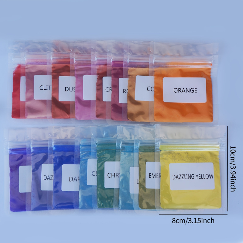 16Color Mica Powder Set，Per Pa – обзор и цена Candle Dye Chip
