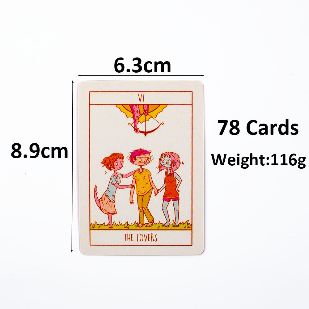 Squid Cake Tarot 78-Card Deck  – обзор и цена Candle X