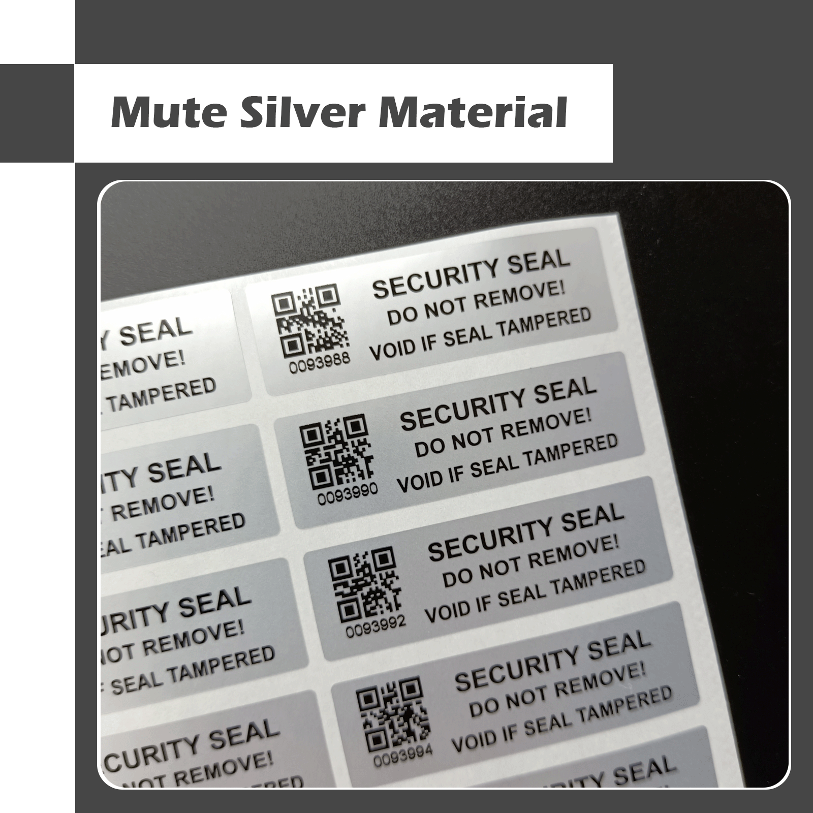 5x1.5cm Mute silve tamper proo – обзор и цена Candle Warning Label